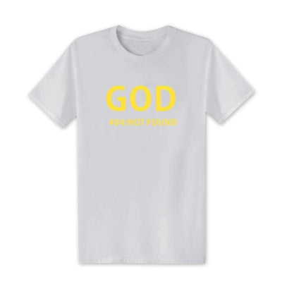 T-Shirt Blanc 3 / XS T-Shirt "GOD 404 NOT FOUND" The Sexy Scientist